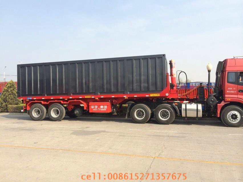 40 Ft. Container Tipping Semi-Trailer Customization