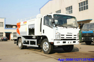 ISUZU sewer Jetting Trucks flushing truck tanker