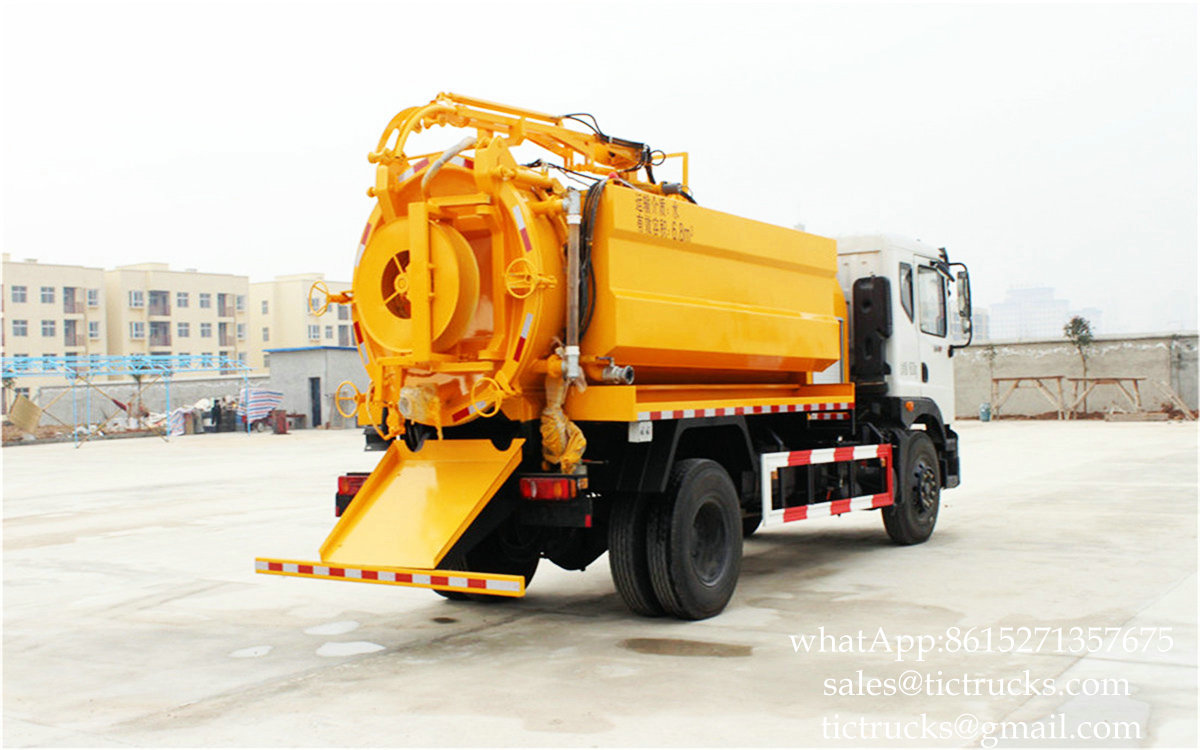 Royal Tigersewerage Jetting Tanker Truck