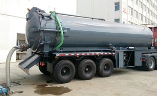 Vacuum Suction Trailer