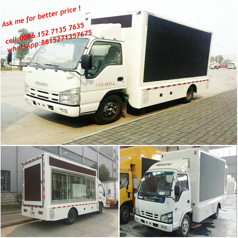 ISUZU Outdoor Mobile LED Display Promotion Truck