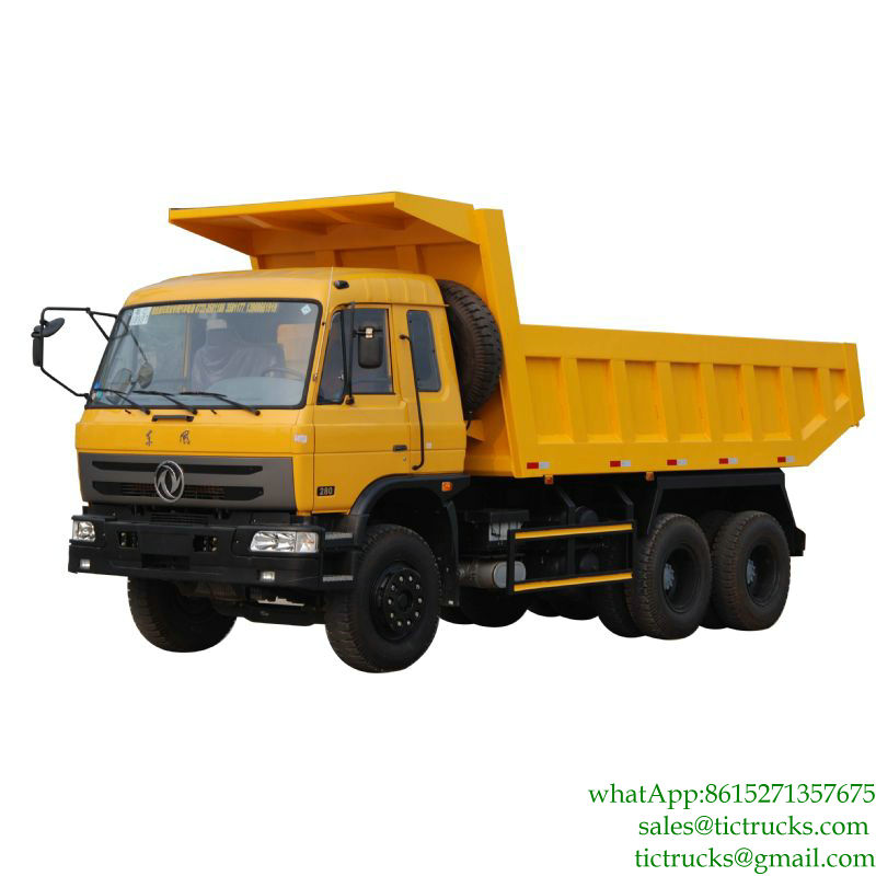 25T 290HP Tipper Trucks DongFeng EQ for Sale