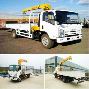 Isuzu Mounted Crane Truck with 2t, 3.2t, 4t, 5t, 6.3t Load Capacity Sale