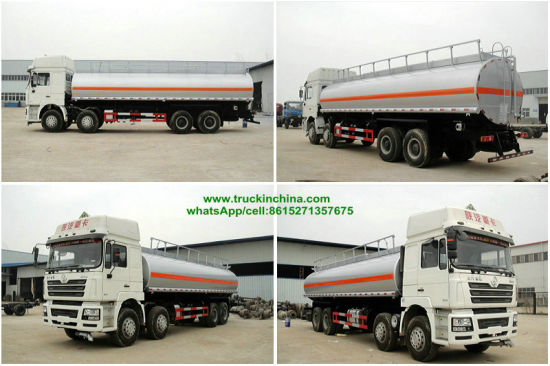 Shacman (4X2, 6X4, 8X4 F2000 F3000 X3000 Oil Bowser) off Road Fuel Tanker Truck for 25m3 -35m3 Oil Diesel, Gasoline