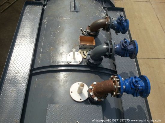 3 Axles Ammonium Hydroxide Tanker Trailer (Steel Tank Lined PE For Ammonia Water, Hydrochloride Acid, Pickling Waste Water, Chemical Liquid 8000USG -10000USG)