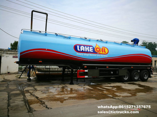 3 Axles Diesel Tank Trailer