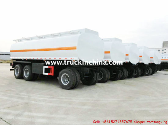 2-3 Axles 10t-25t Drawbar Tank Dolly Trailer (Tractor Truck Tow Full for Fuel/Water/Oil/Diesel Trailer Pup Tanker)