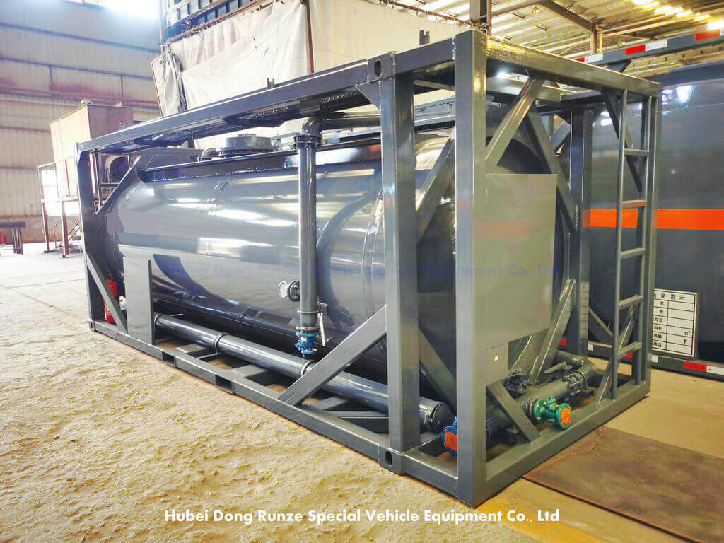 Sulfuric Acid Container Tank Lined LLDPE 16mm with Acid Pump Q235B+PE