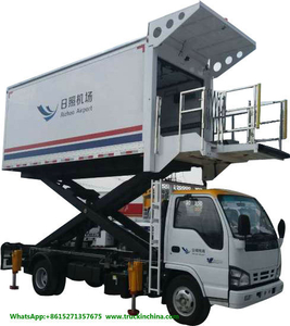I. Suzu Aviation Airline Catering Truck (Scissors Food Truck 5000X2000X2245mm Refrigerated Van)