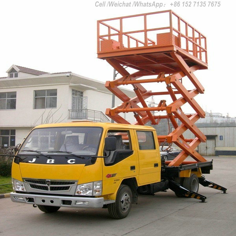 Wholesale Aerial Work Platform Truck Mounted Vertical Man Lifting (10m ...