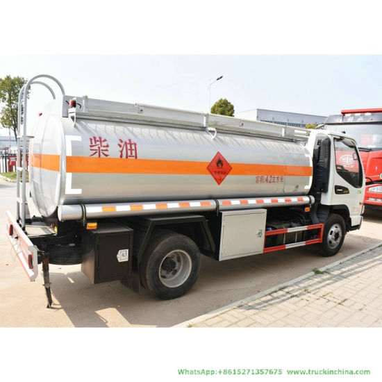JAC 4m3 Mini Fuel Delivery Truck (1000 Gallon Small Fuel Tanker Truck)