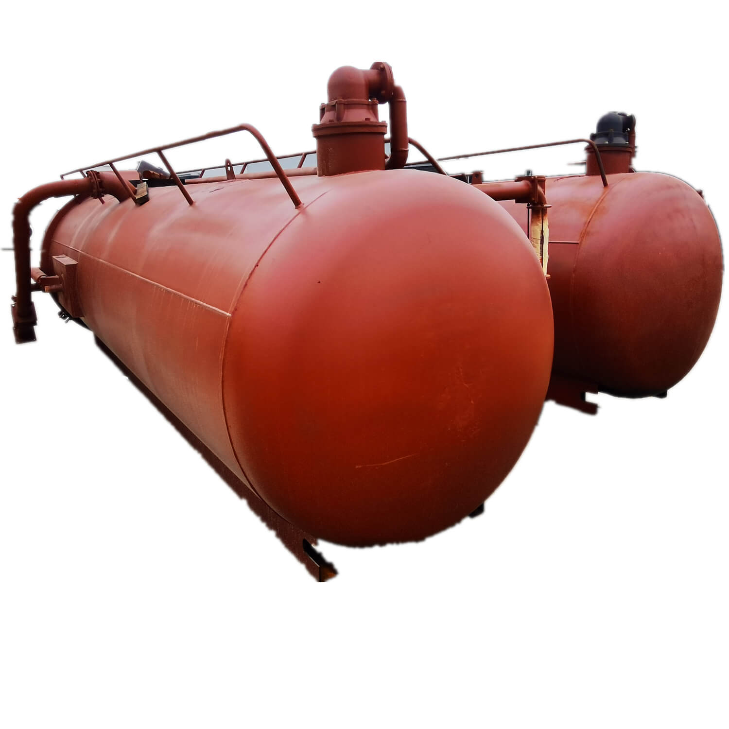 Customize Truck Mounted Tanks Cesspit Emptier Tank / Vacuum Truck Bodies Only For Sale Vacuum Tank Superstructure