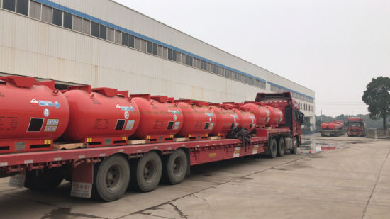 Triethylaluminum (TEAL) Alky Portable Tank Container C6h15al Un3399, Un3394 Capacity 1880liters Adr/Rid Organometallic Substance, Liquid, Water- Reactive
