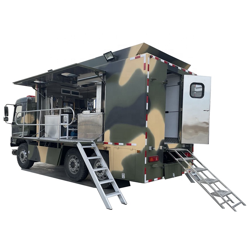 Wholesale DFAC 6x6 Mobile Kitchens Offroad Military Food Catering