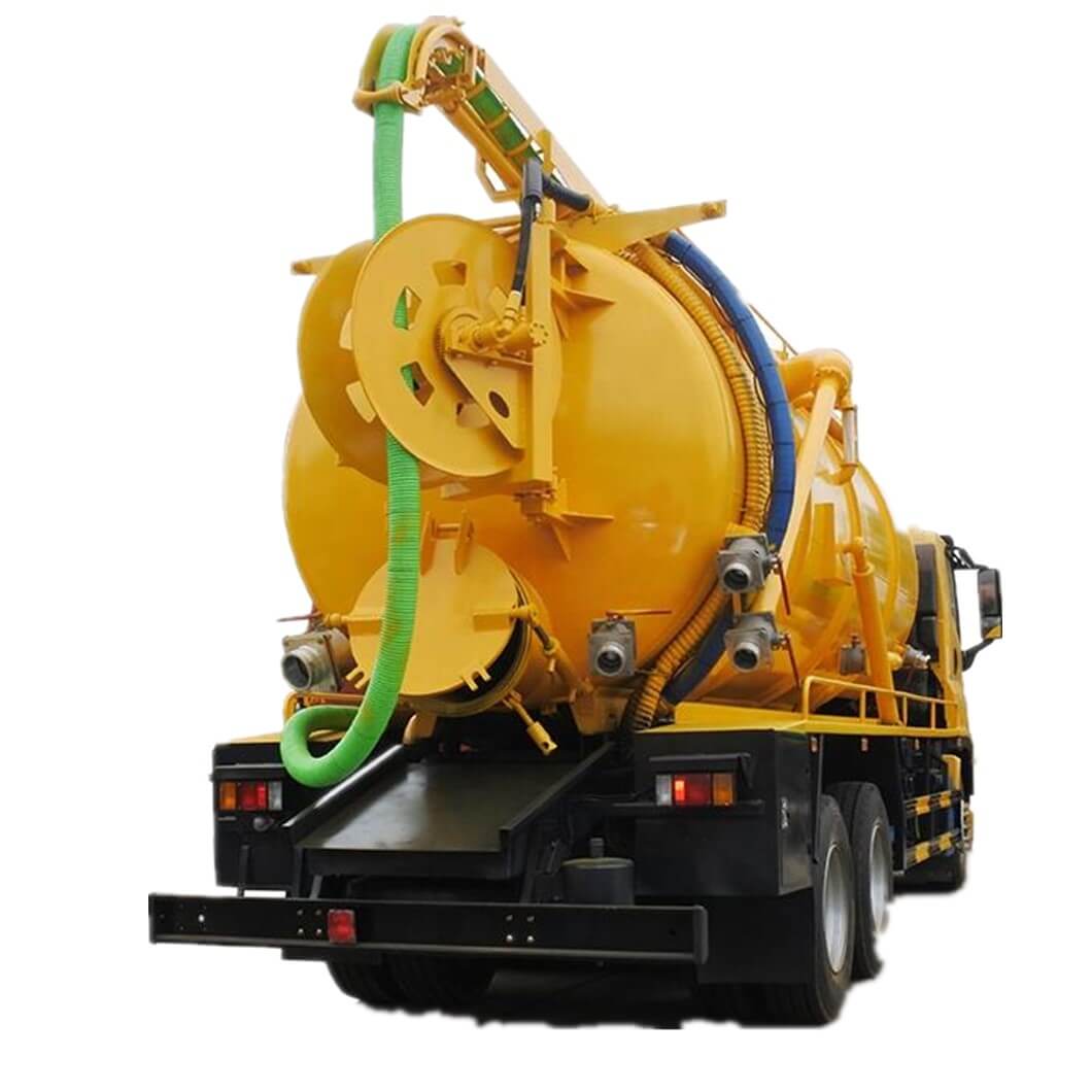 ISUSU GIGA 25Ton Combined Sewer Suction Jetting Hydrovacs Vacuum Hydro Excavation Truck (14m3 Drilling Wast+6m3 Jetting Water)