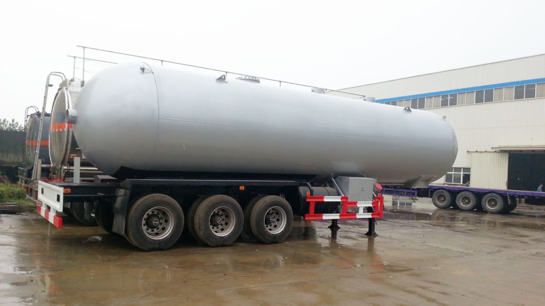 Wholesale 3 Axles Heavy Duty LPG Gas Tanker Semi Trailer 59cbm ...