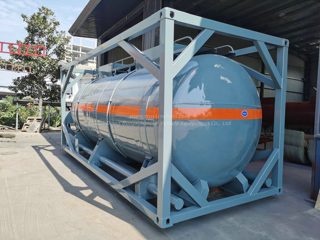 20Ft Nitric Acid (Hno3)Tank Container Pure 1060 Aluminum Tank DAF Huu