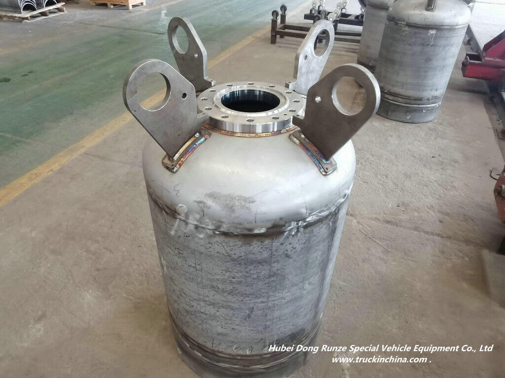 T22 T21 T20 Stainless Steel Portable Tanks High Pressure High Purity Ultrapure Industrial Gas Cylinder 8L,19L,40L,80L,106L,110L,450L 516L