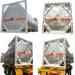 30FT /40Foot ISO Tank Container T50 UN Portable Tank for Ethylene Oxide UN1040 Stainless Plate Insulated PUF