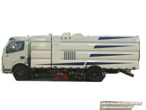 Yuchai 140HP road Sweeping Truck Dust 4500L&1000L Water