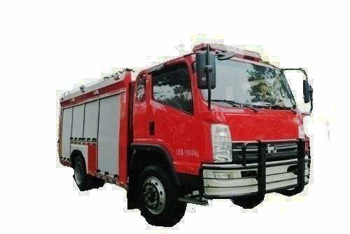 KAMA Fire Truck 4x4 All Wheel Drive with 3500Liters Water Tank
