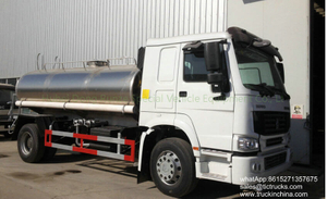 Sinotruk HOWO stainless steel water truck 10000L-15000L