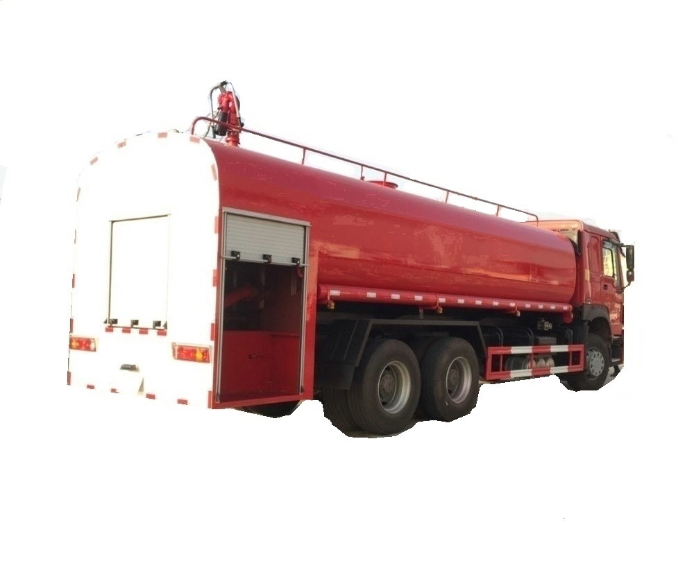 SINOTRUCK HOWO 6x4 Fire Sprinklers Water Tank with Fire Pump 20000L