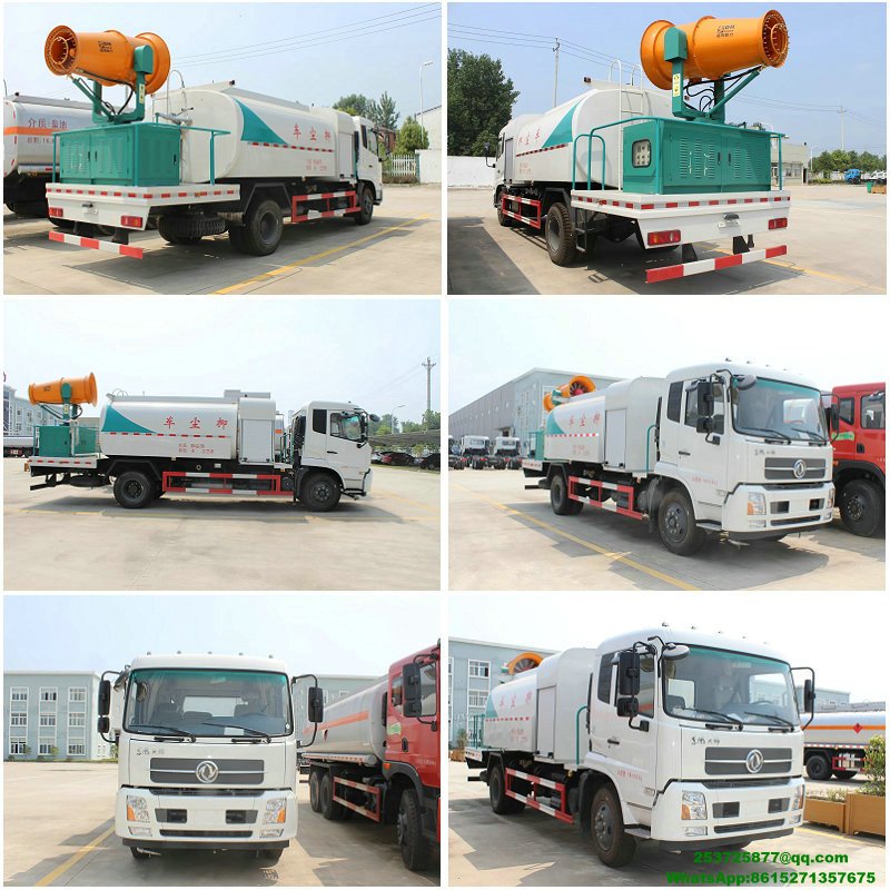 Vehicle Mounted Dust Suppression Unit Dust Control Water Sprayer Euro 3,Euro 5