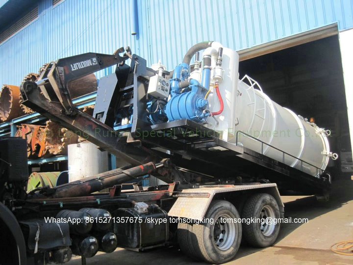 Wholesale Hook Mounted Vaccum Tank Body Customizing Vacuum Unit for