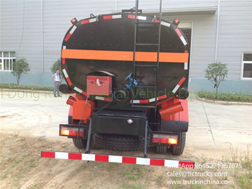 CAMC Bitumen Tanker Heated Asphalt Tank Truck with pump 12-16cbm