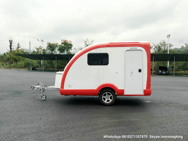  Water Drop Shaped Camper Trailer