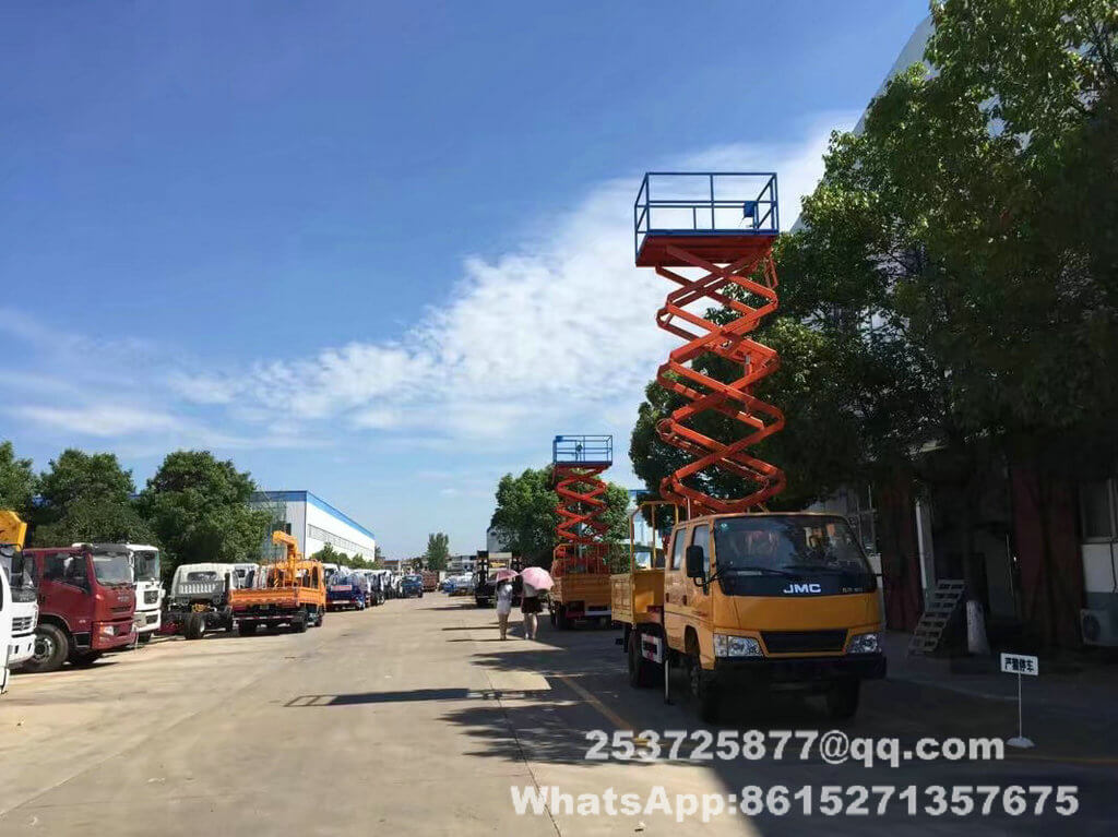 JMC man Lift Platform Truck 10m 