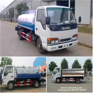 Isuzu 100P 4x2 Water Sprinkler Vehicle 5000L stainless steel tank 98HP