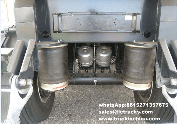 Dump Semi-trailer 3 axles Air suspension